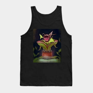 Funny Graphic Pitcher Plant Art Cool Nepenthes Carnivores Gift Tank Top